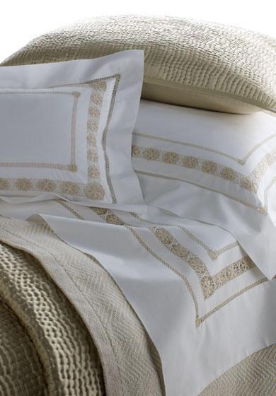 Leron Linens Bespoke Bed Linens A Jour