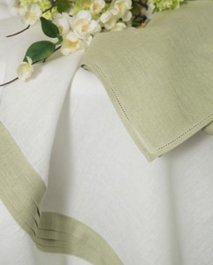 Leron Linens Plisse Tablecloth