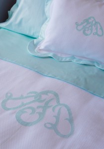 Leron Linens Classic Pique Blanket Cover Close Up