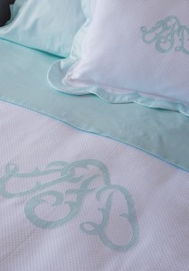 Leron Linens Classic Pique Blanket Cover Close Up
